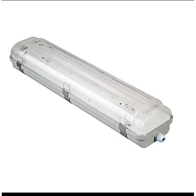 kap waterproof philips 2x36w tcw060 panjang 120cm tcw 060 2x36 watt