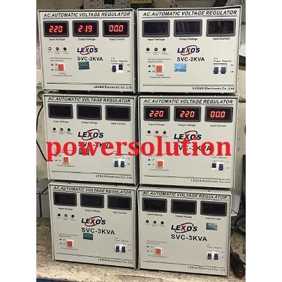 Promo STABILIZER LEXOS 3000VA DIGITAL DISPLAY   ST 3000 SD   Limited