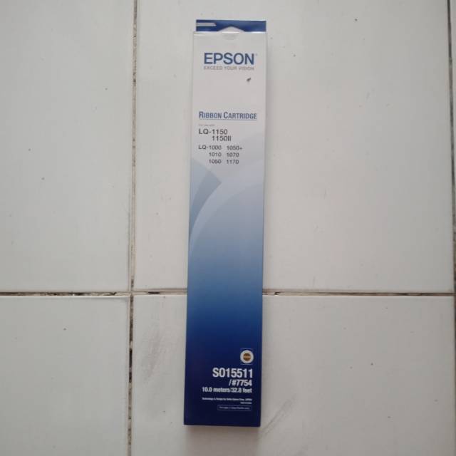 

Dijual ribbon cartridge epson LQ 1150 SO15511