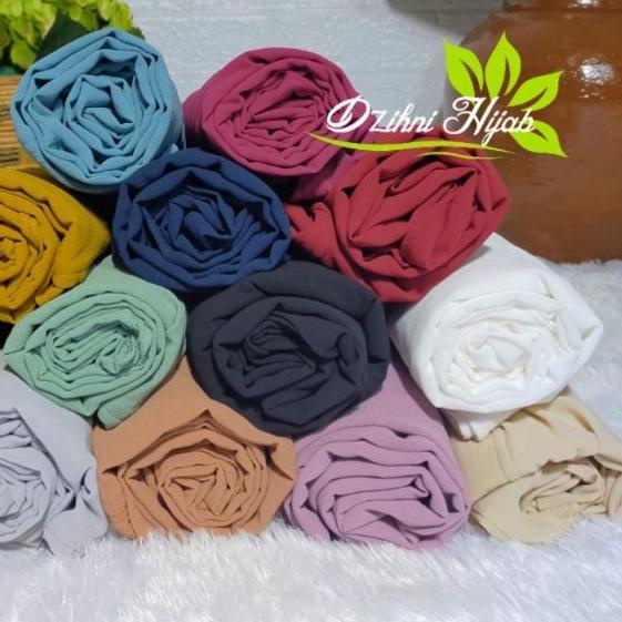 Jilbab Hijab Instan Instant Kerudung Syari Khimar Besar Panjang Jumbo Dewasa Cantik Ceruti Ceruty 2 