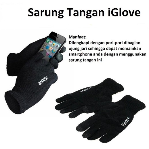 SARUNG TANGAN MOTOR HP I GLOVE SARUNG TANGAN IGLOVE TOUCH SCREEN