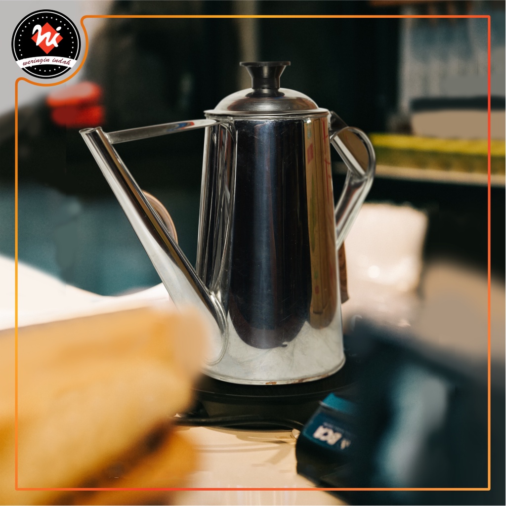 TEKO TEH/ TEA POT STAINLESS STEEL