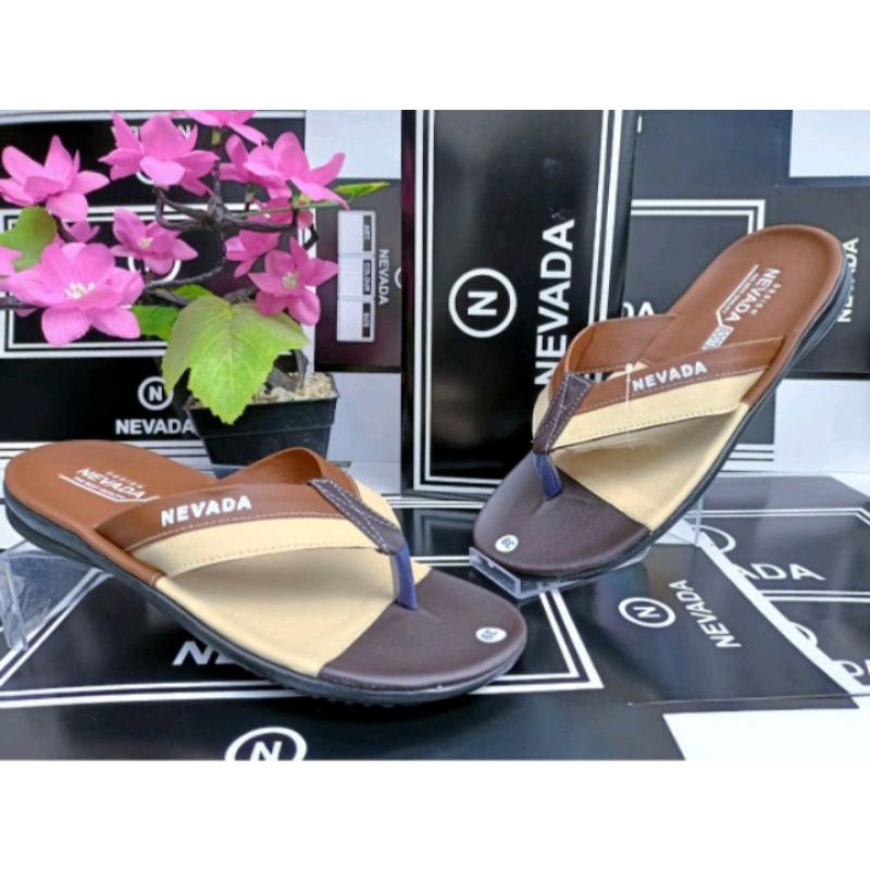 Sandal Nevada Pria Model Japit Kekinian Sandal Japit Nevada Pria Terbaru