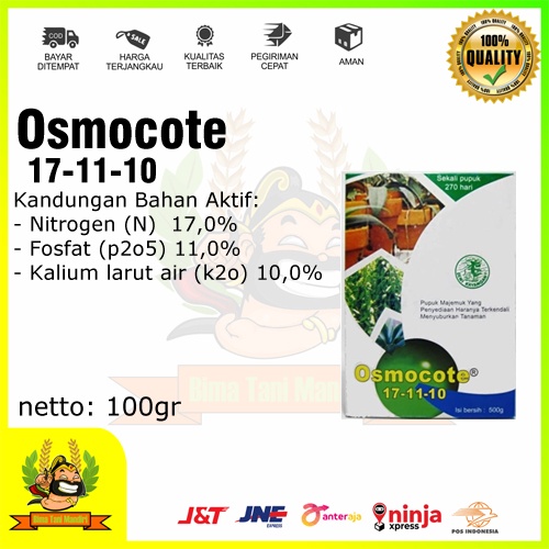 Osmocote ( Dekastar) 17-11-10 100 gram