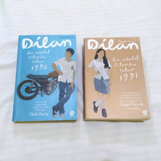 [ Preloved Ori ] Novel Dilan 1990 dan Dilan 1991
