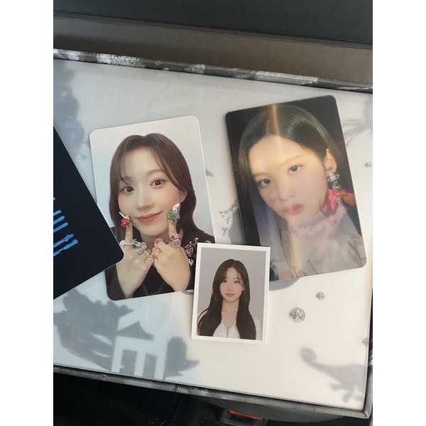 [READY] NMIXX BLIND PACKAGE AD MERE PHOTOCARD ID CARD LENTICULAR CARD SULLYOON AND HAEWON