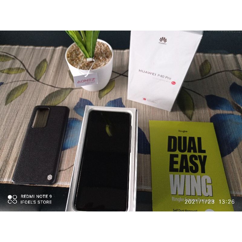 Huawei p40 pro silver frost gms