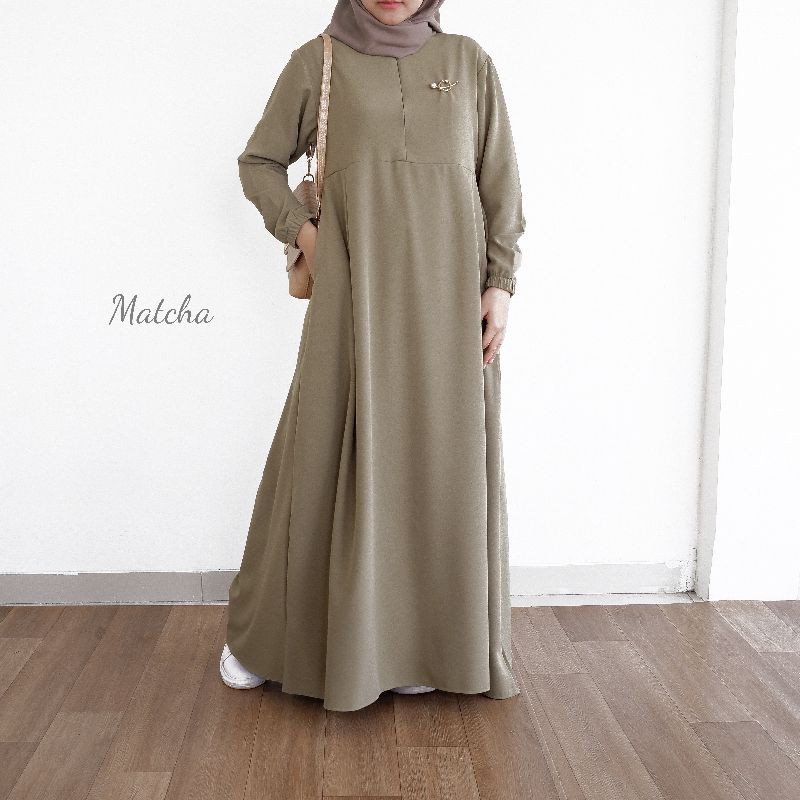 DRESS WANITA POLOS - MIRANDA