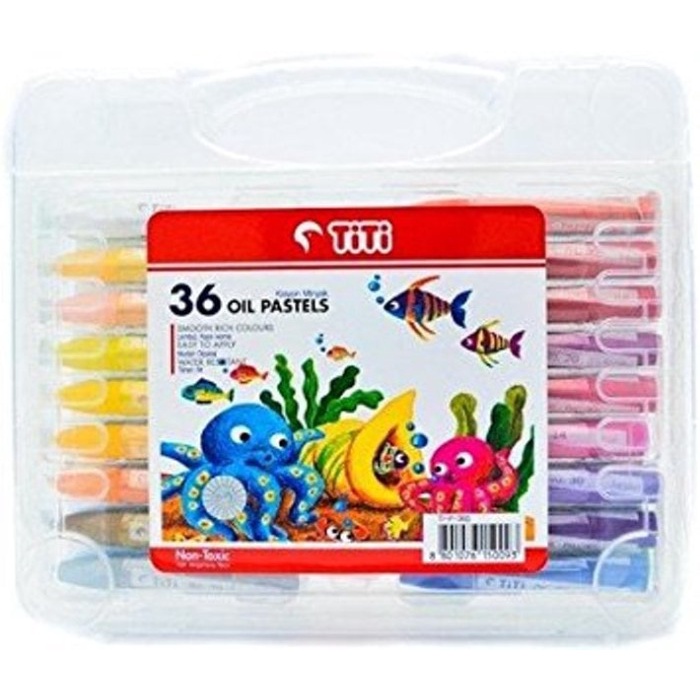 

Limited Crayon 36 Warna Oil Pastels Titi Non Toxic - Titi 36S Gilaa!!!