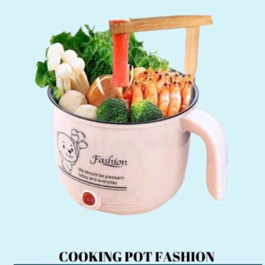 Panci Elektrik Fashion Cooking Pot Steamer Multifungsi