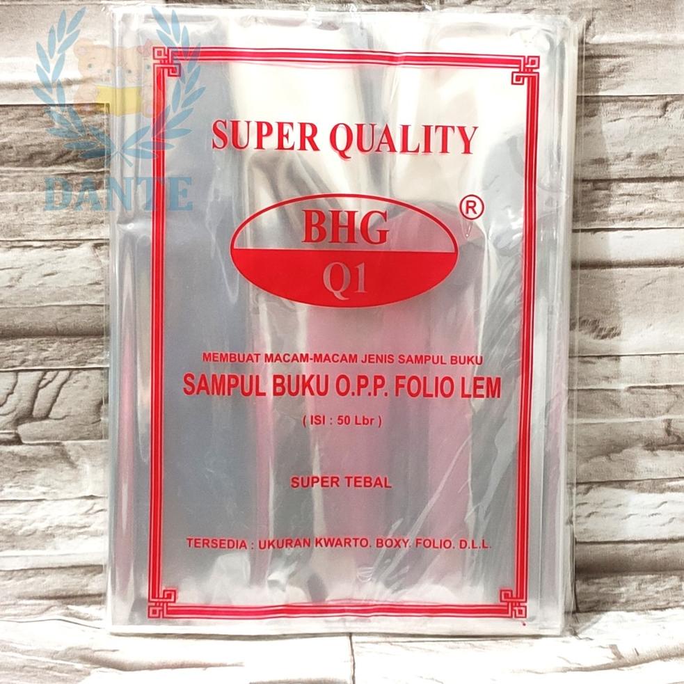 

Terjamin Sampul Plastik Lem BHG uk FOLIO isi 50 Lembar .,.,.,..,