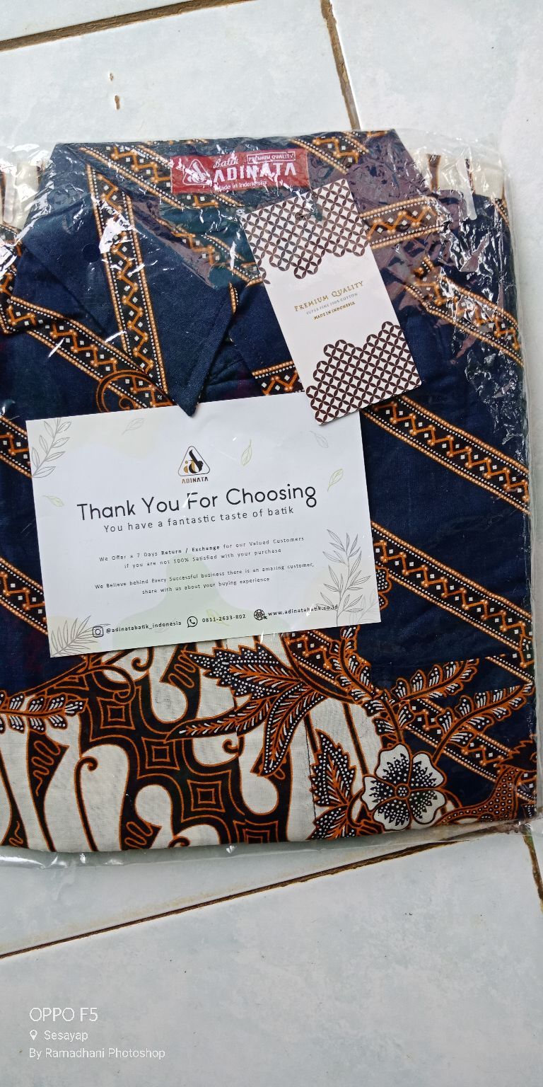 Adinata Batik Laksmana Hem Pendek