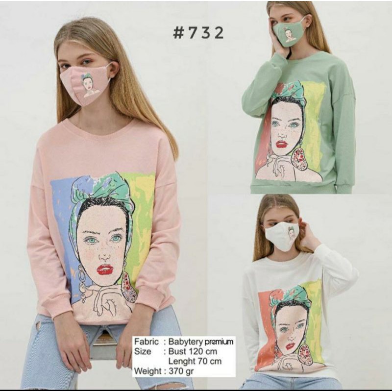 SWEATER ZR GIRL PASTEL FREE MASKER