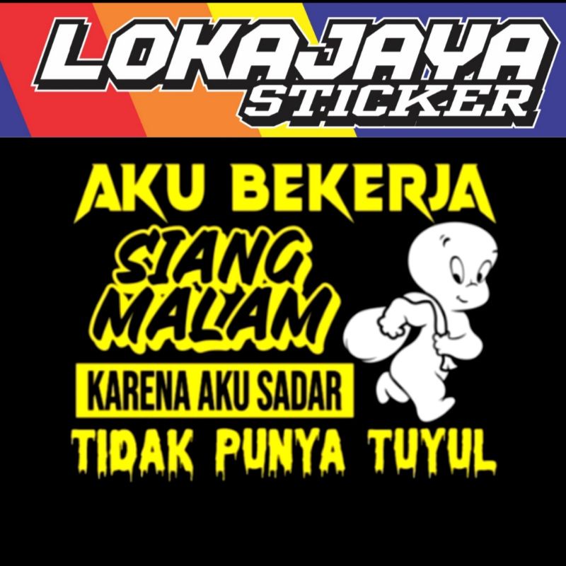 STICKER KATA KATA LUCU UNTUK MOBIL PICK UP TRUK L300 DLL