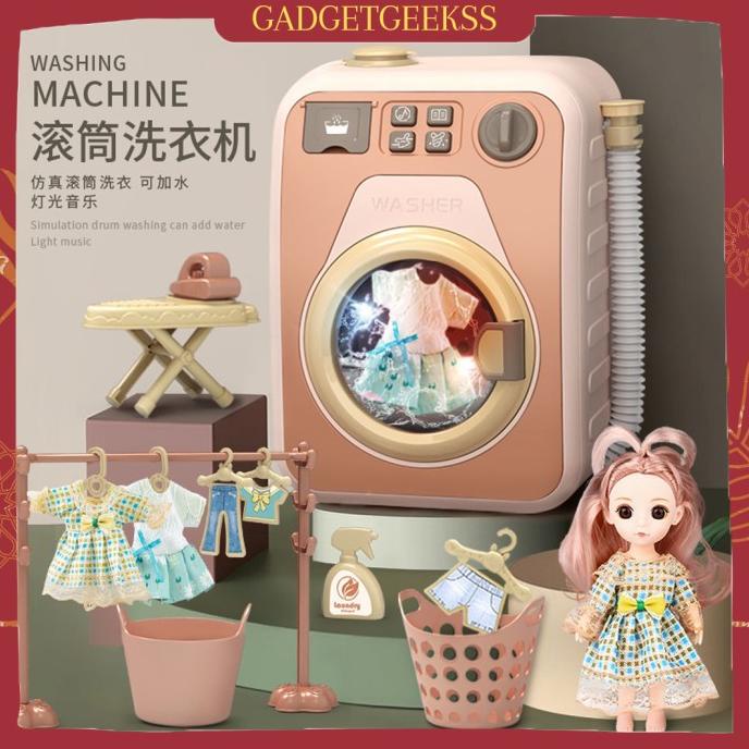 ,,,,,,,] Mainan Mesin Cuci Mini / Mainan Anak Mini Washing Machine