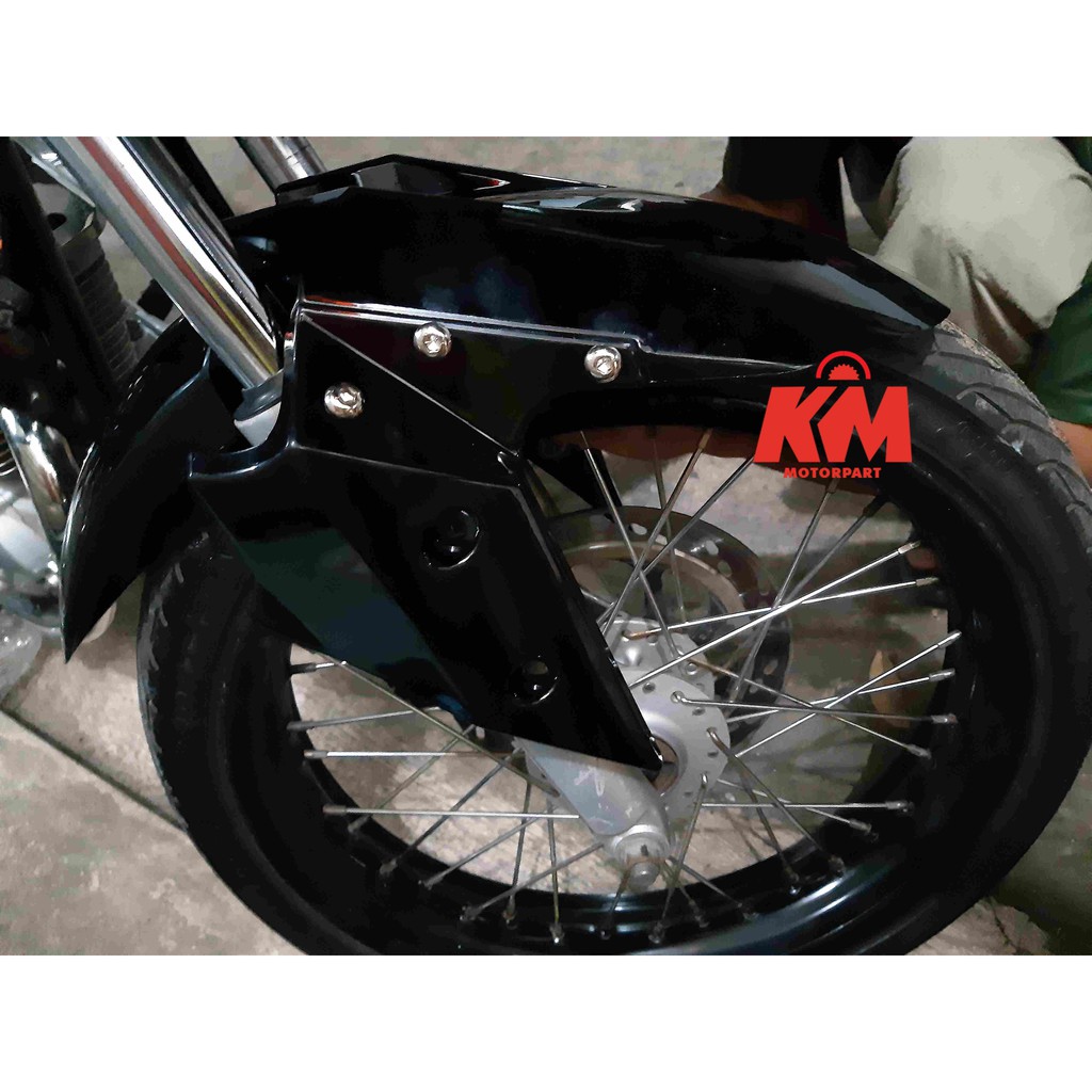 Spakbor Depan Transformer universal model Ninja Fi Mudguard Sudah bonus Baut dan Breket