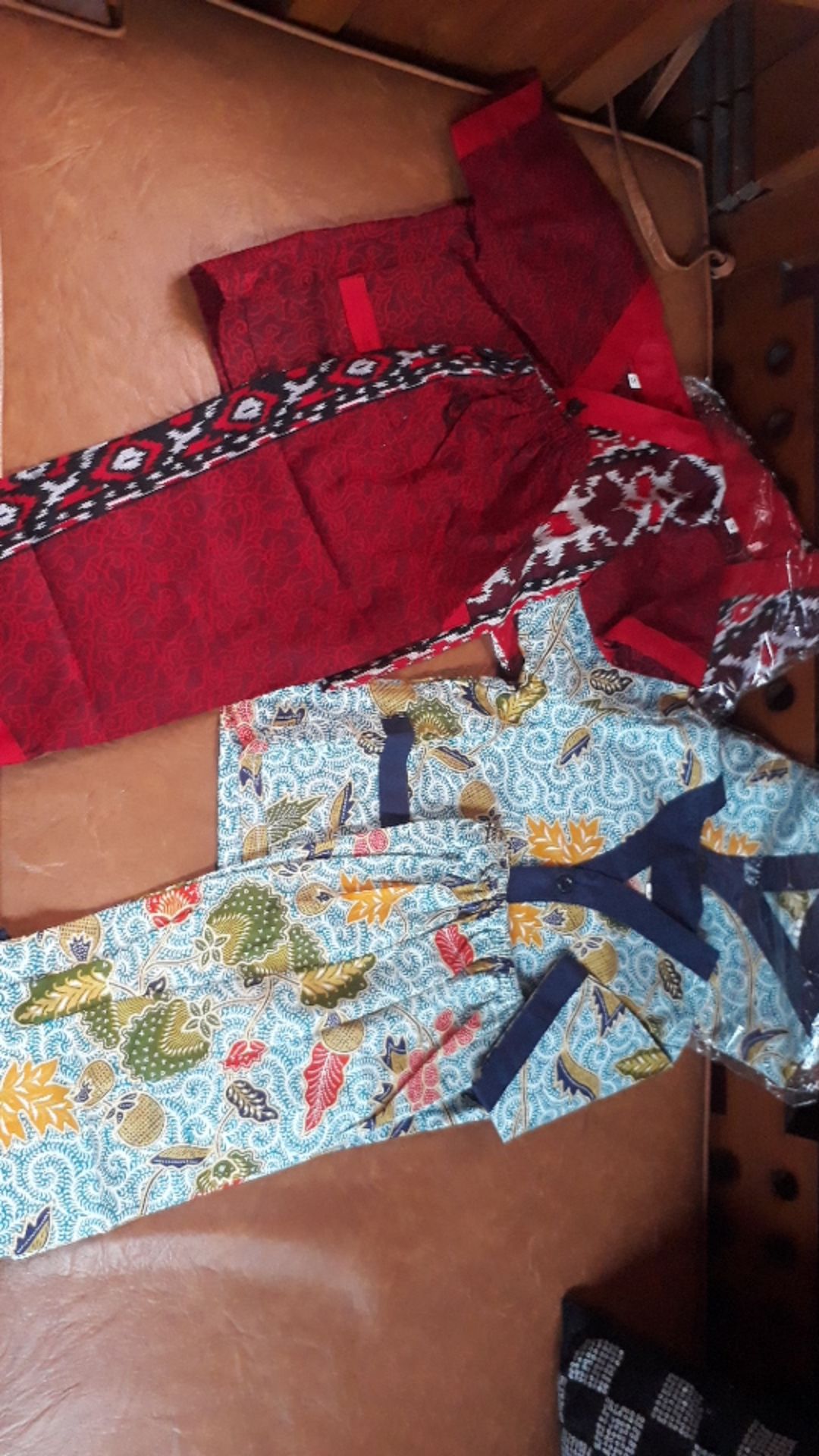 Setelan Batik Piyama Anak Bayi Balita Cewek Cowok Kekinian Bahan Adem Banget  Produksi Sendiri