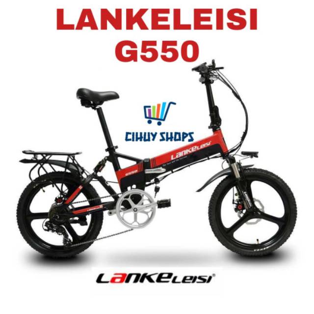 Sepeda Listrik Lankeleisi G550 Electric Bike Smart Elektrik Bicycle