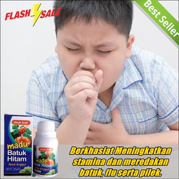 

ORIGINAL madu batuk obat flu dan demam anak el iman herbal alami obat batuk berdahak dan gatal