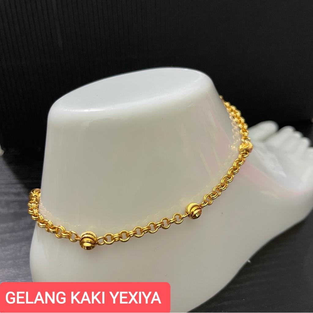 gelang kaki wanita yexiya/aksesoris wanita /perhiasan fashion masa kini byk pilihan model lain nya ya kk