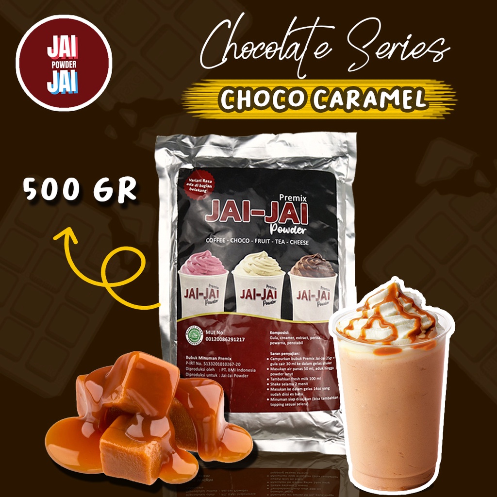 

Bubuk Minuman 500gr - CHOCO CARAMEL - Jai Jai Powder