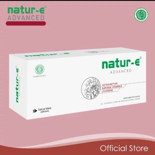 Natur E Advanced Soft Capsule Astaxanthin Natural Vitamin E Lycopene Shopee Indonesia