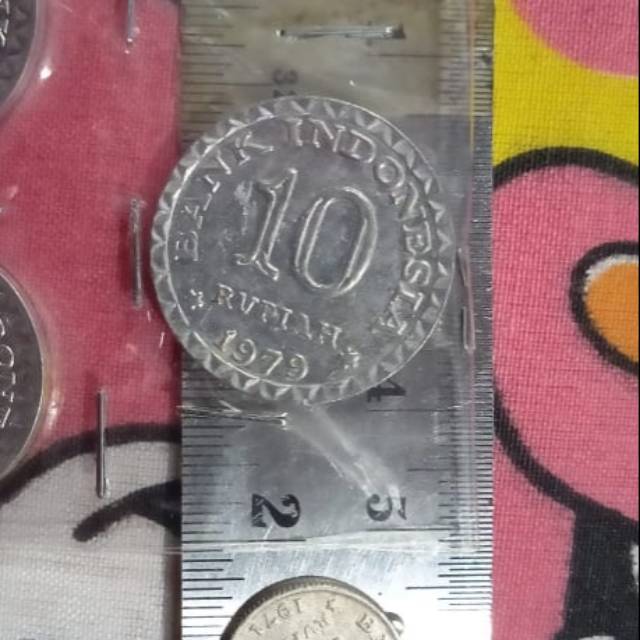 Paket uang koin 20 rupiah (10 rupiah 2 pcs)