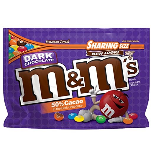 

M&M'S M&M DARK CHOCOLATE 50% CACAO CANDIES SHARING 286,3 GR