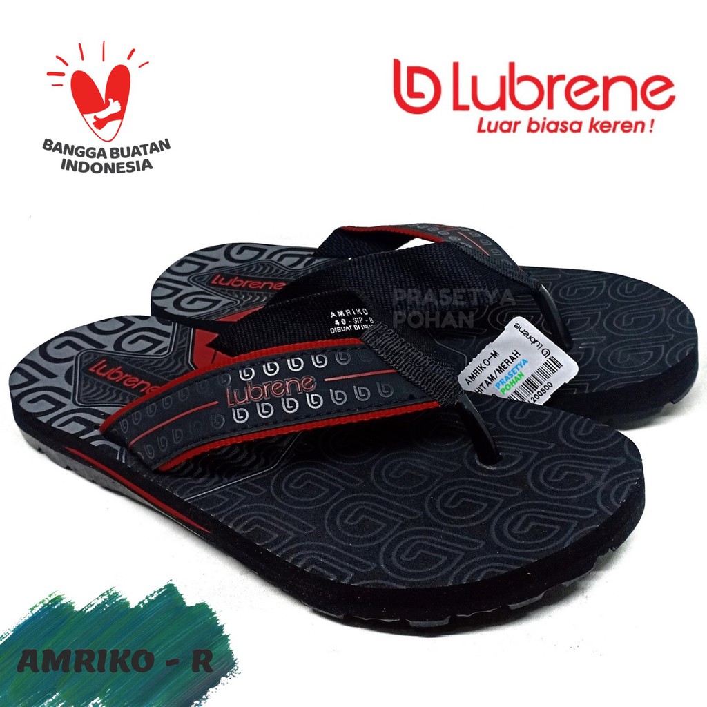 Sandal Pria Lubrene Original Anti Air - Sendal Lubrene Pria Original