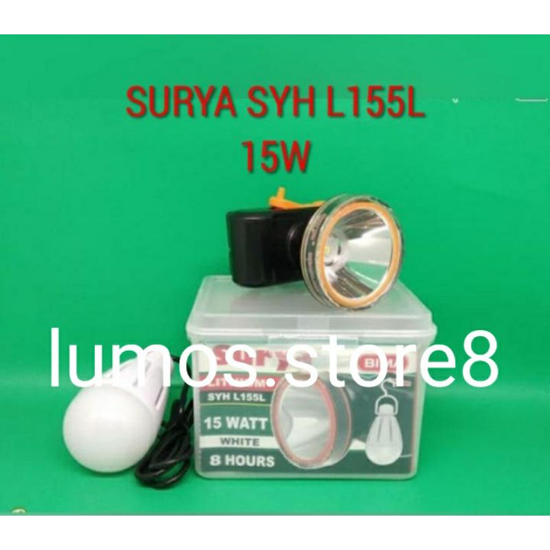 Senter Surya BIMA SYH L155 L 15 Watt Cahaya Putih