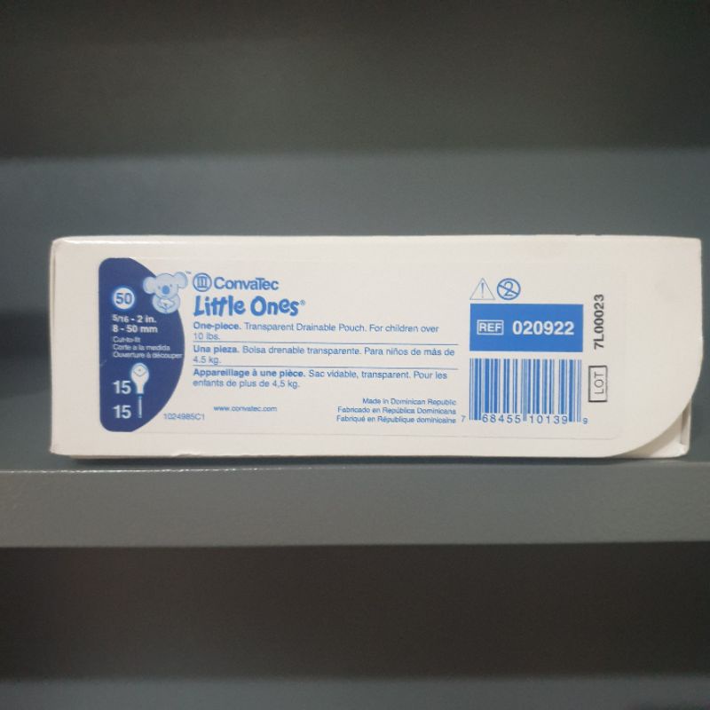 Colostomy Bag Bayi Convatec Little Ones 020922 Kantong Kolostomi Bayi