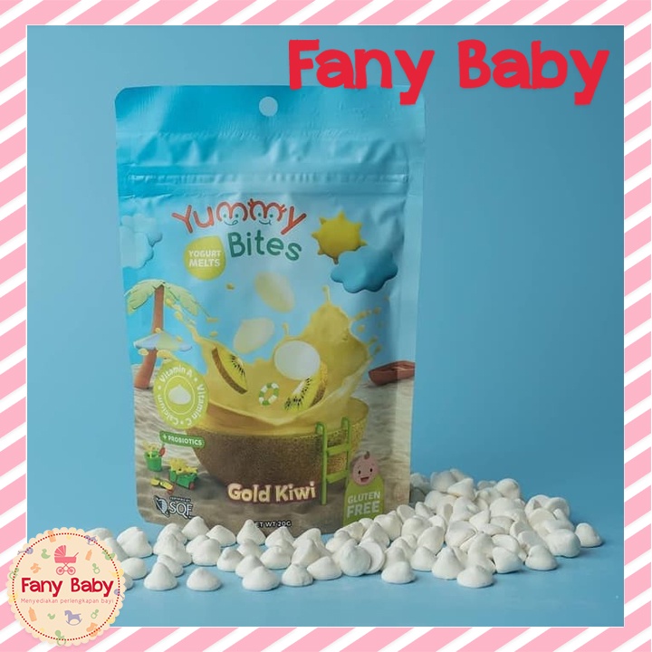YUMMY BITES YOGURT MELTS GOLD KIWI 20GR