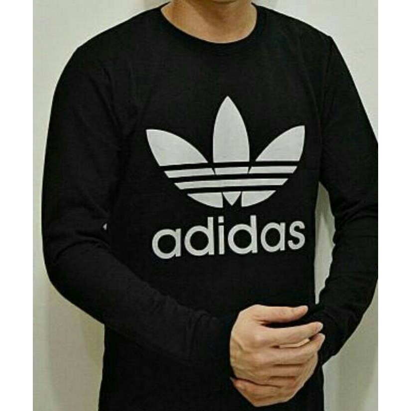 BAJU CASUAL FORMAL  - tshirt adidas,baju,kaos pria lengan panjang adidas