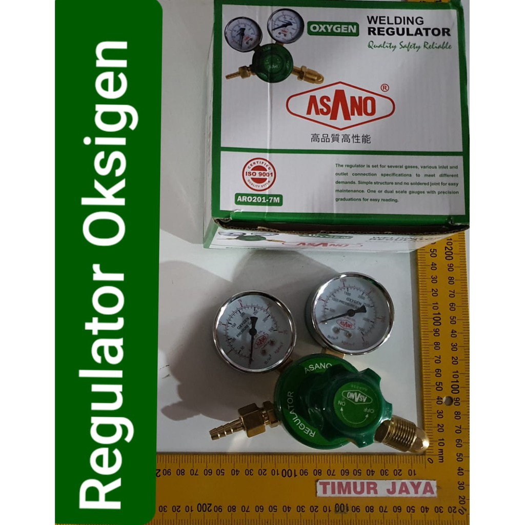 Regulator Las Oksigen Yamato Oxygen Tabung Las JAPAN