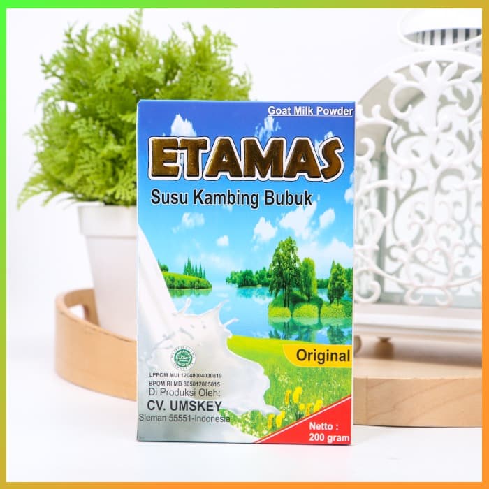 

Susu Kambing Etawa Bubuk Full Cream Etamas Original Ettawa