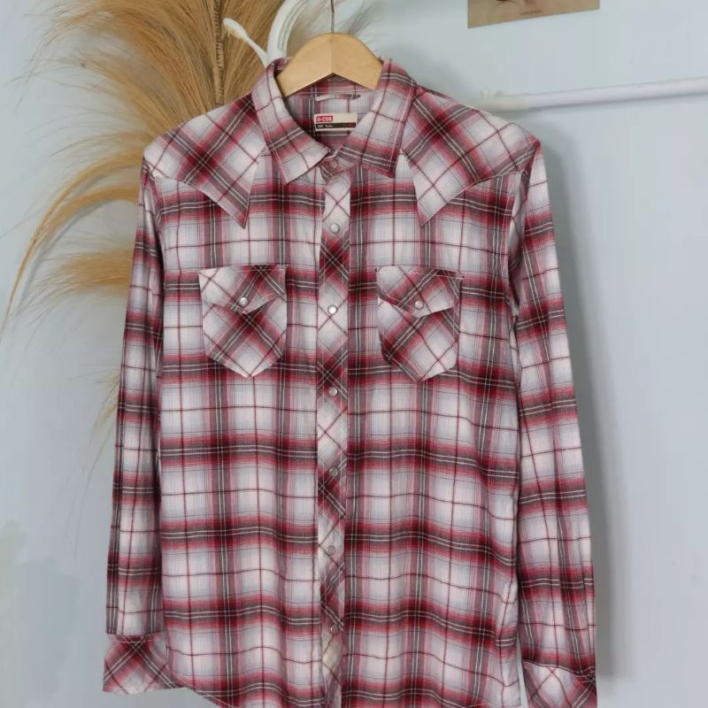 Kemeja Kotak kotak  B-DSN Second Original Branded