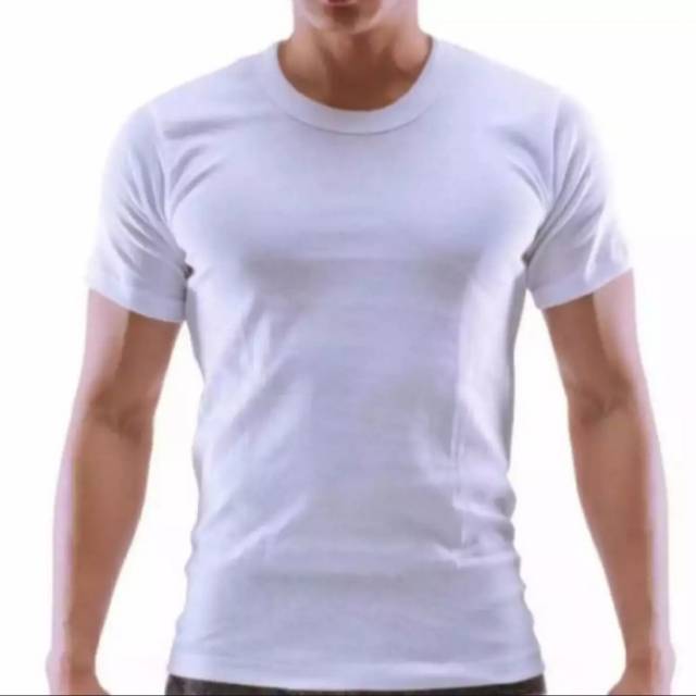 KAOS OBLONG POLOS  LENGAN PENDEK/KAOS DALAMAN PRIA