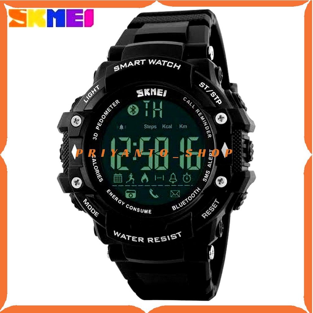 Strap Tali Jam Tangan Skmei 1226 SKMEI DG 1226 Hitam Tali Skmei 1226