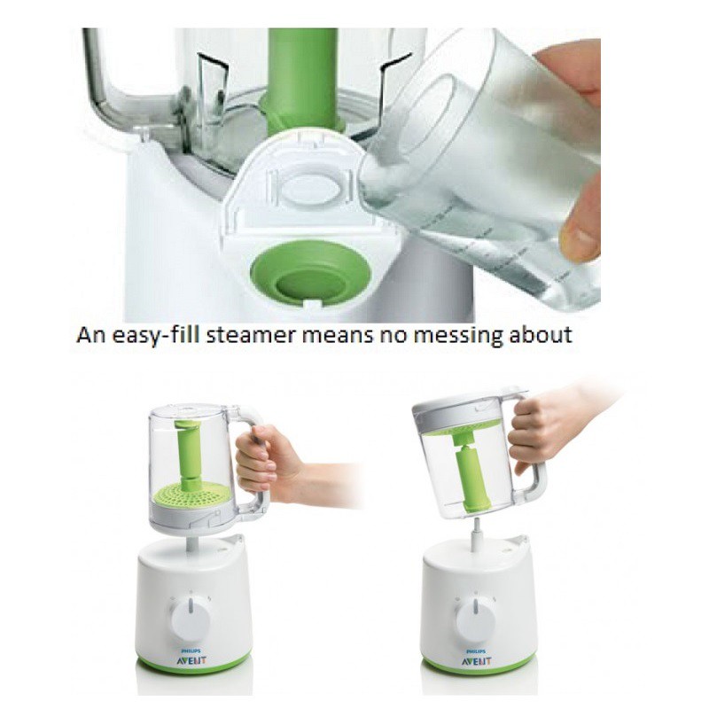 Philips Avent Combined Steam Blender Kukus dan Penghalus Makanan Bayi