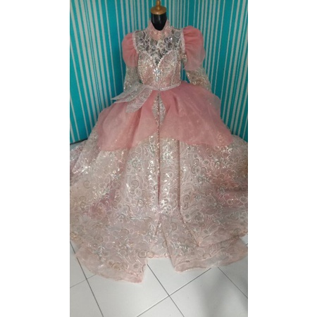 Gaun pengantin/Rok Crinolin/Baju pengantin