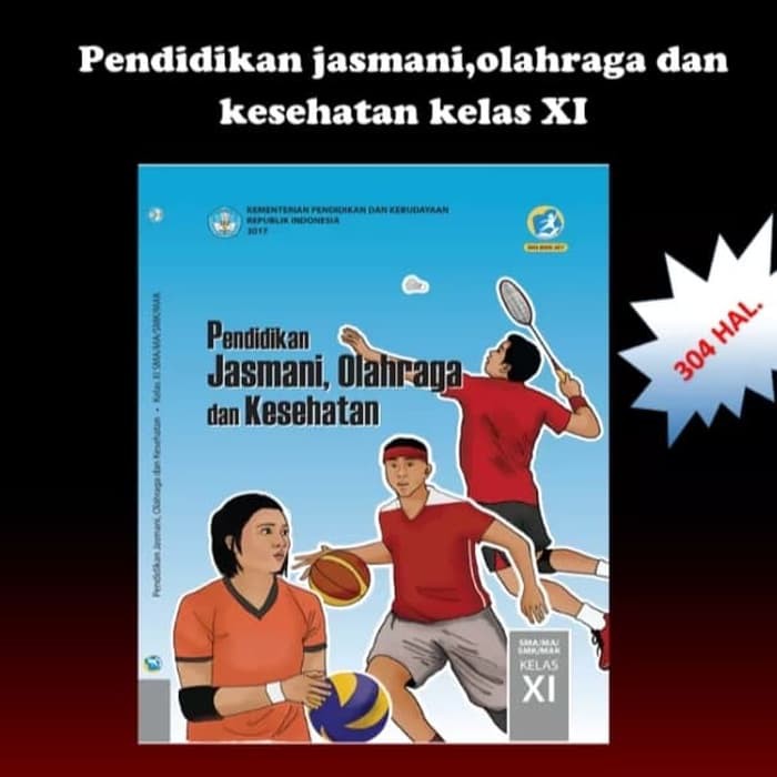 

buku teks siswa PJOK k13 dikbud kelas 11 edisi revisi terbaru