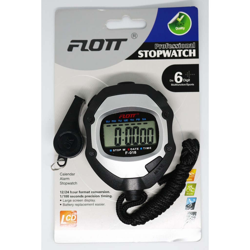Stopwatch olahraga Stopwatch Digital Flott