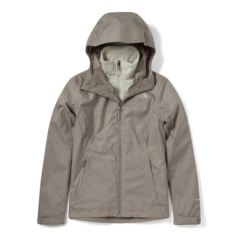 The North Face Women Arrowood Triclimate Jacket Grey-NF0A4N9WVQ8