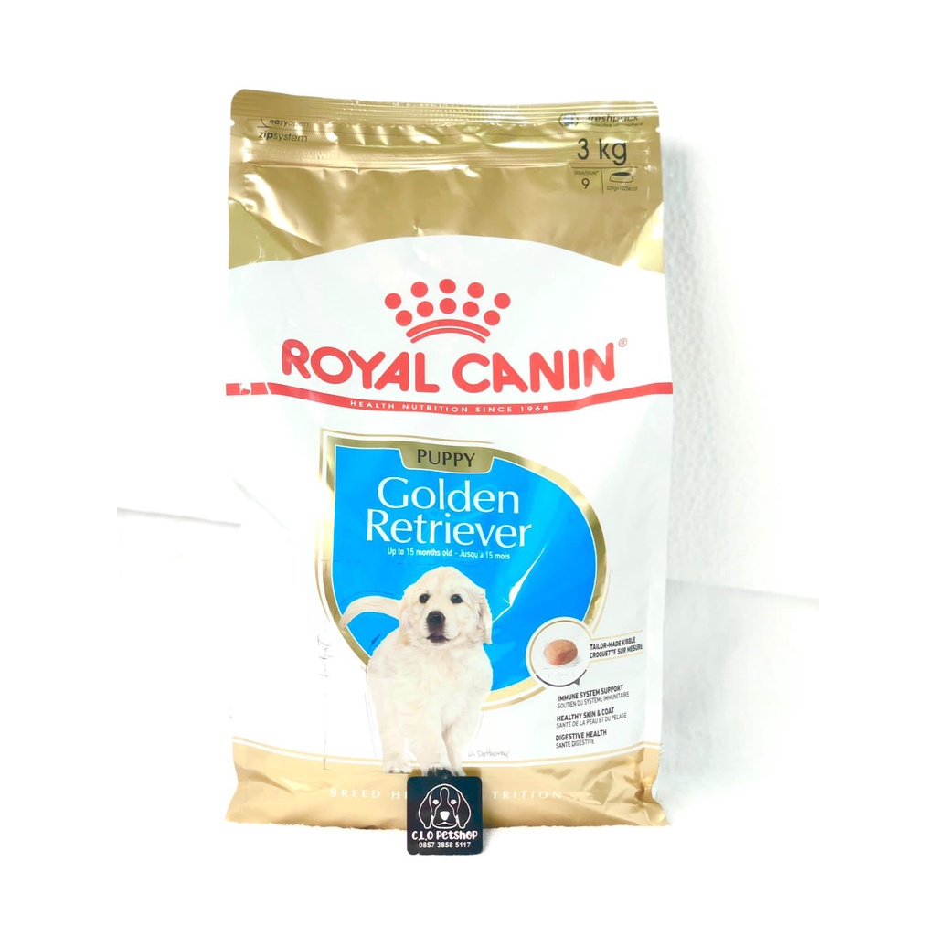 Jual Royal Canin Puppy Golden Retriever 3 Kg Shopee Indonesia