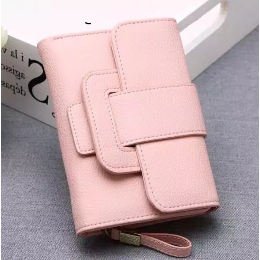 BAJ Dompet Lipat KOREA DL18 motif STRAP Lucu dan Cantik by 6018 TF047