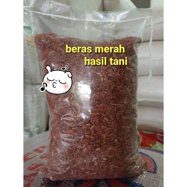 

BERAS MERAH SOSOH PREMIUM BANDUNG Beras merah diet 1Liter 1KG
