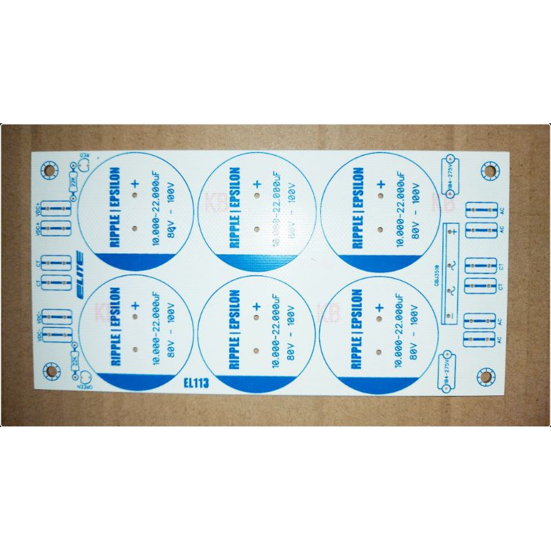 Pcb tempat Elco isi 6 fiber