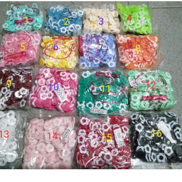 

FLASH SALE COD Kancing Sakura isi 144pcs ( 15mm )