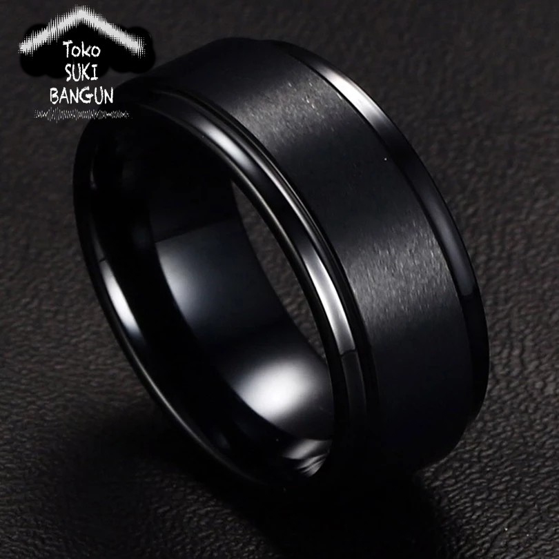 Ring Men / Cincin Pria Armor SATURN Metal Stainless Steel MR-002