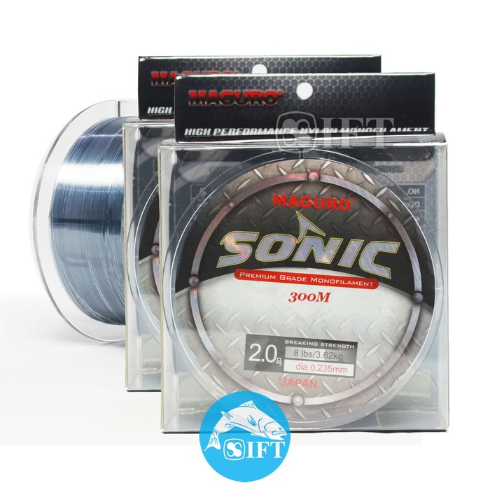 Senar Maguro SONIC 300M | Made in Japan - Pancing nilon mono line